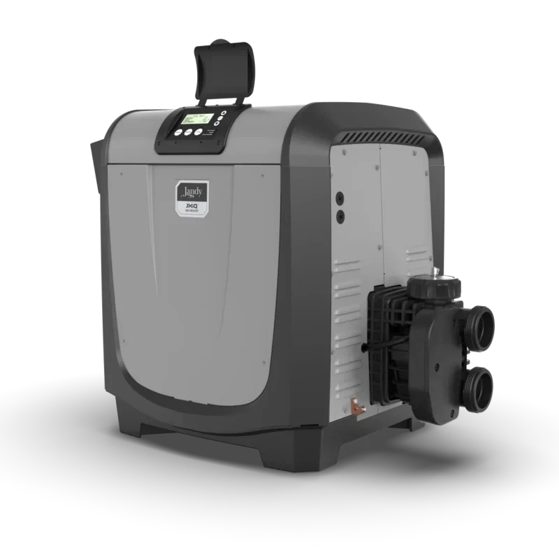 Image of a pool gas powered water heater