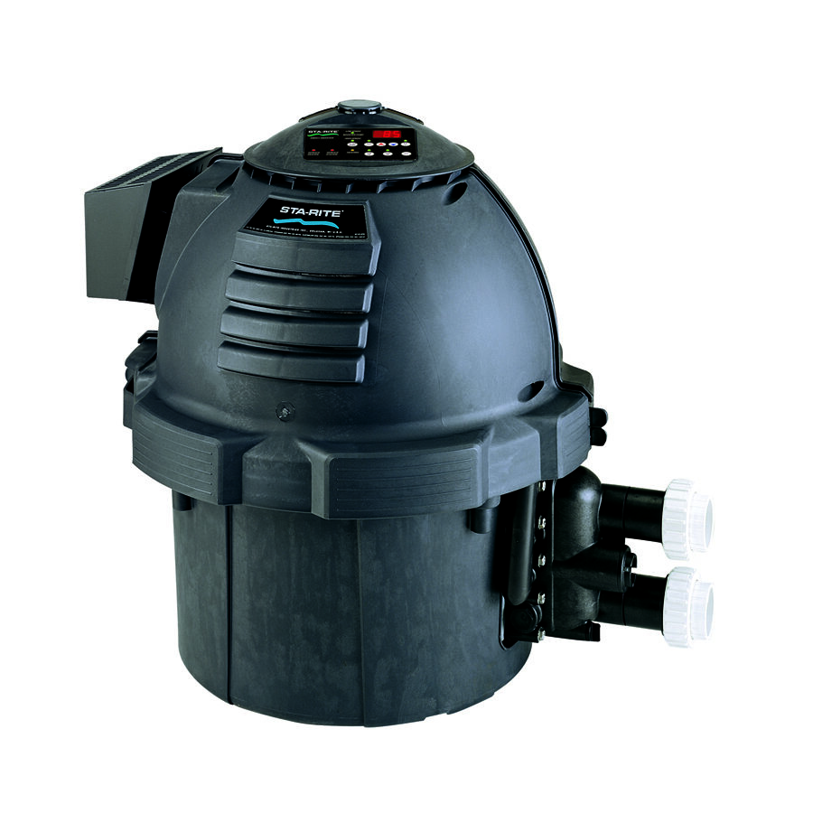 Image of a pool gas powered water heater