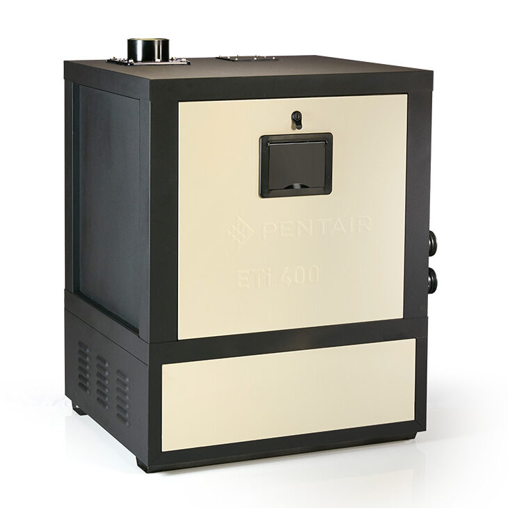 Image of a pool gas powered water heater
