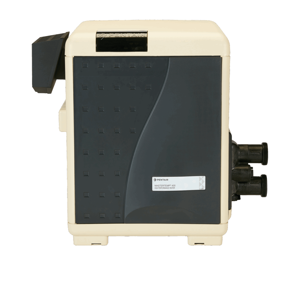 Image of a pool gas powered water heater